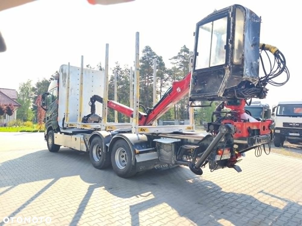 Volvo FH16 750 2015 rok 6x4 Epsilon M110 Opony 80% do drzewa drewna lasu - 8
