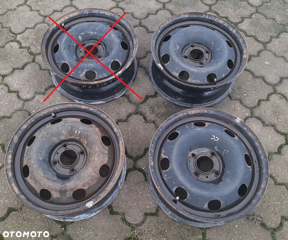 . 207 felga stalowa 16" Peugeot