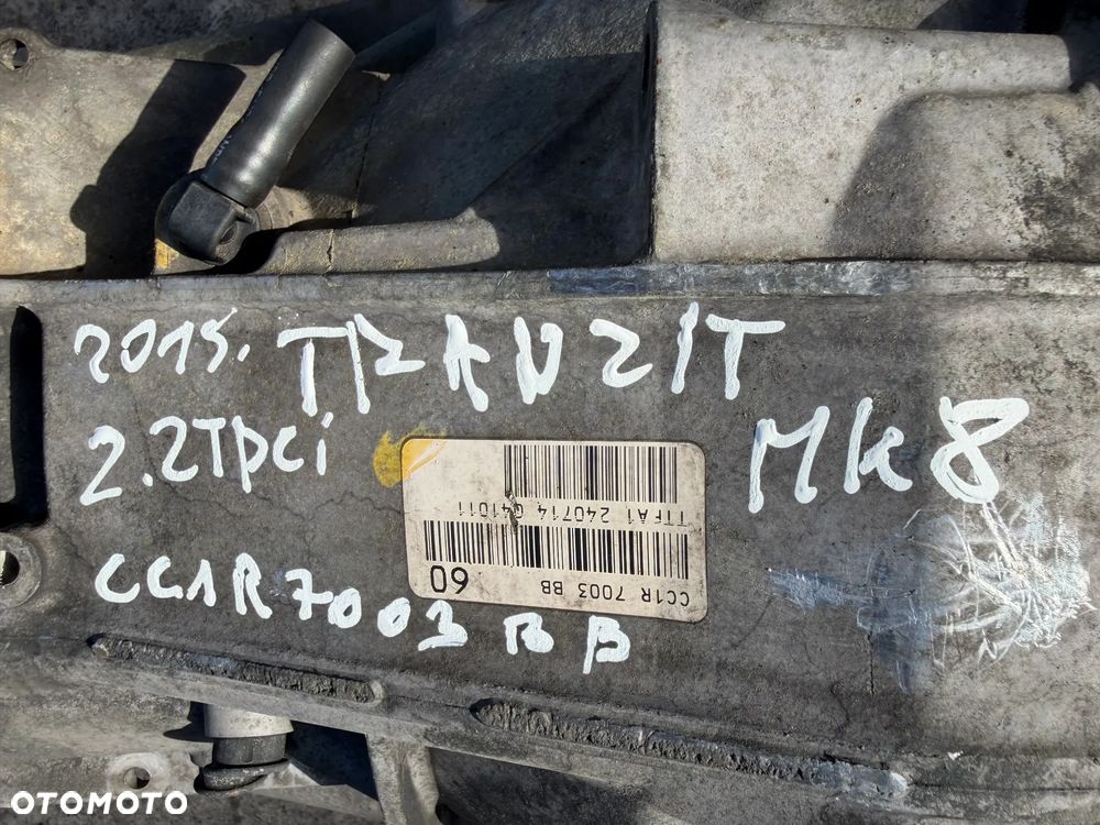 Ford Transit MK8 2,2 TDCI 14-19r skrzynia biegów tył napęd CC1R7003BB - 7