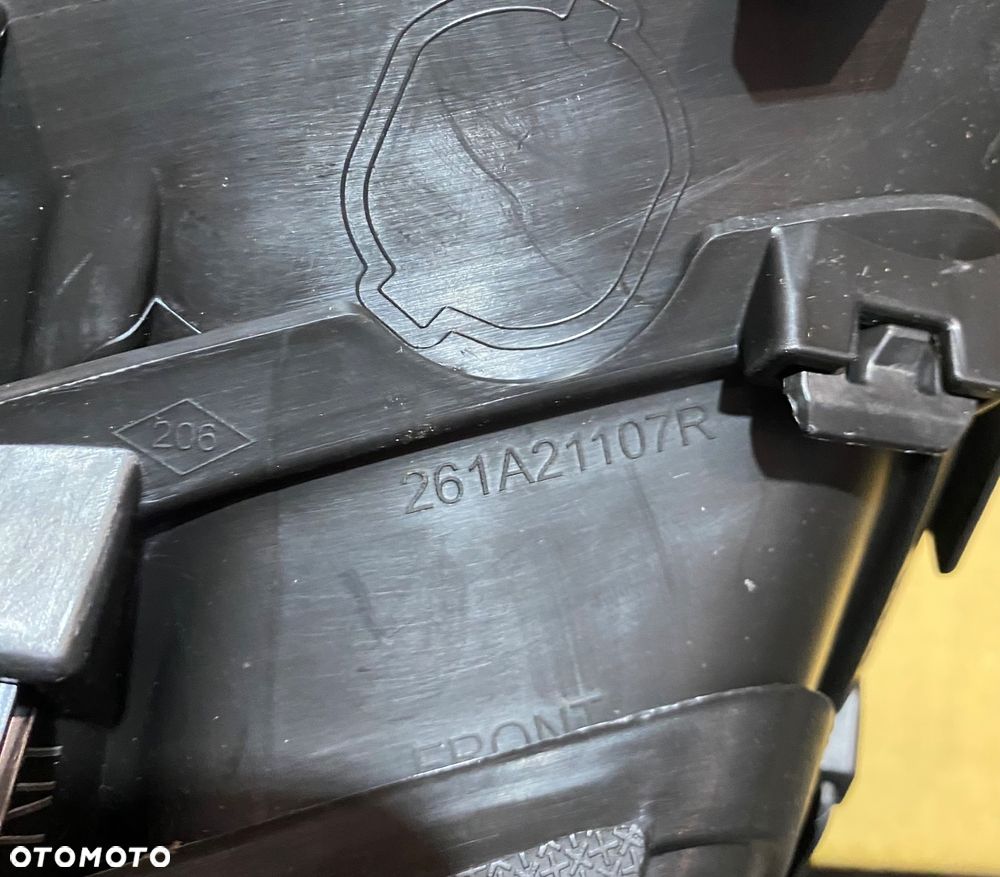 RENAULT Captur 2 II NOWA ! ORYGINALNA ! Czarna  prawa KRATKA ZDERZAKA przedniego KRATKA W ZDERZAK  przedni przód prawy ZAŚLEPKA halogenu na halogen ramka osłona Kaptur hybryda - 7