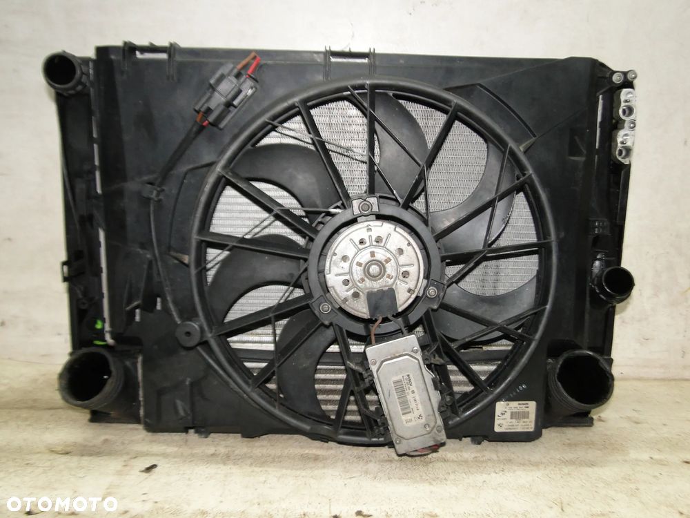 BMW 1 E87 E81 CHŁODNICA WODY KLIMATYZACJI INTERCOOLER WENTYLATOR 2.0D EUROPA - 9