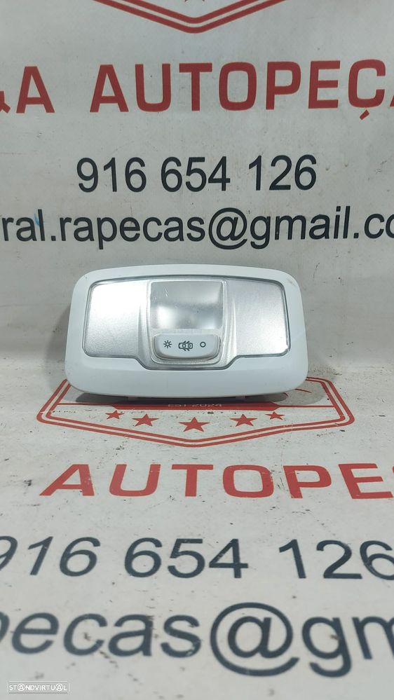 Plafonier Luz Luzes Interior Teto Tejadilho Leitura Frente Frontal Central Peugeot 308 2013 a 2017 Original - 1