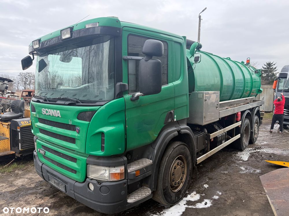 Scania P380 ROLBA 17.5 tys L Asenizacyjny szambo euro6 6x2 - 7
