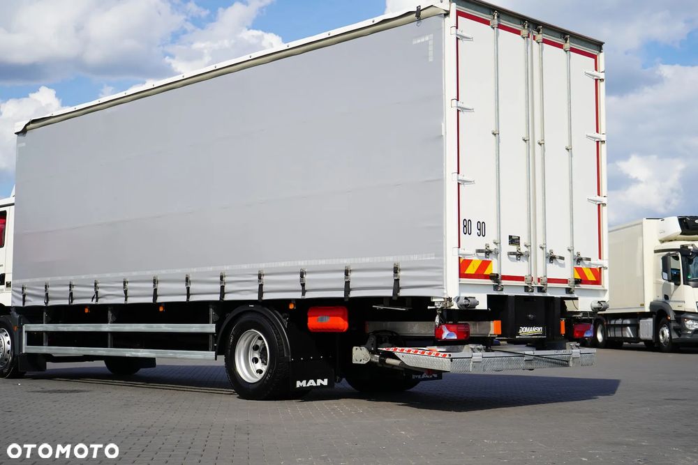 MAN TGM / 18.320 / ACC / E 6 / FIRANKA + WINDA / ŁAD. 9 175 KG / 21 PALET / DŁ. 8,6 M - 37