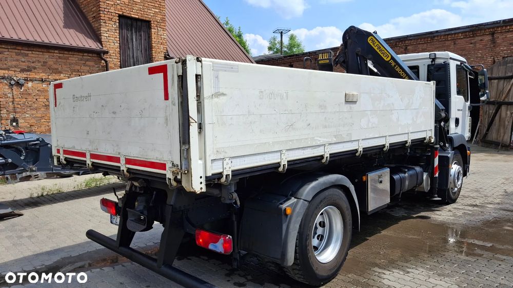 MAN TGM 18.340 wywrotka z HDS Palfinger - 11