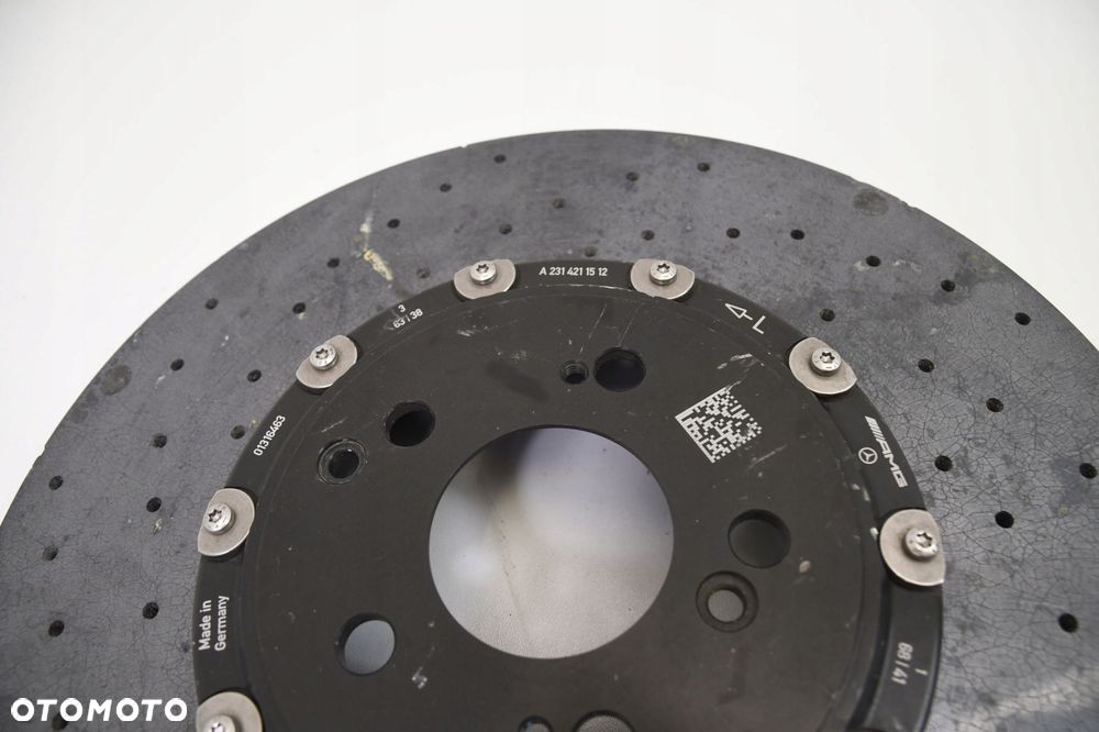 MERCEDES TARCZA HAMULCOWA CERAMICZNA LEWA A2314211512 - 11