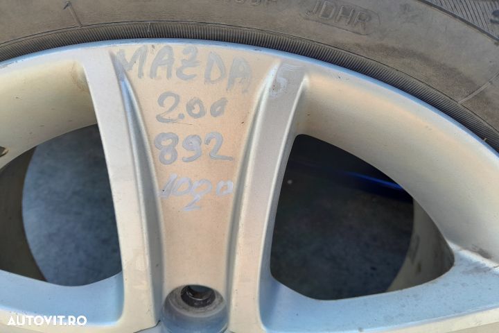 Jante aliaj 16 - set 205/55R15 Mazda 5 CR [2005 - 2008] Minivan 2.0 M - 3