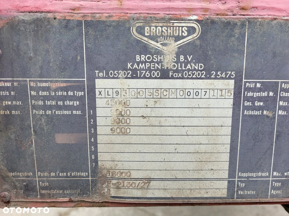 Broshuis niskopodwoziowa - 3