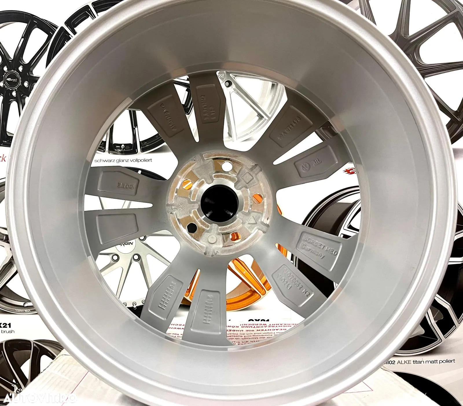 Jante Vw Golf 6,7,8, Electric, iD3, iD Buzz Cargo, Passat, T-Roc, Tiguan, originale, noi, 18 inch - 6