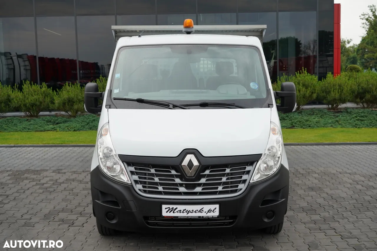 Renault MASTER / BASCULĂ / 130 CP / MANUALĂ / 3 LOCURI / IMPORTAT - 16