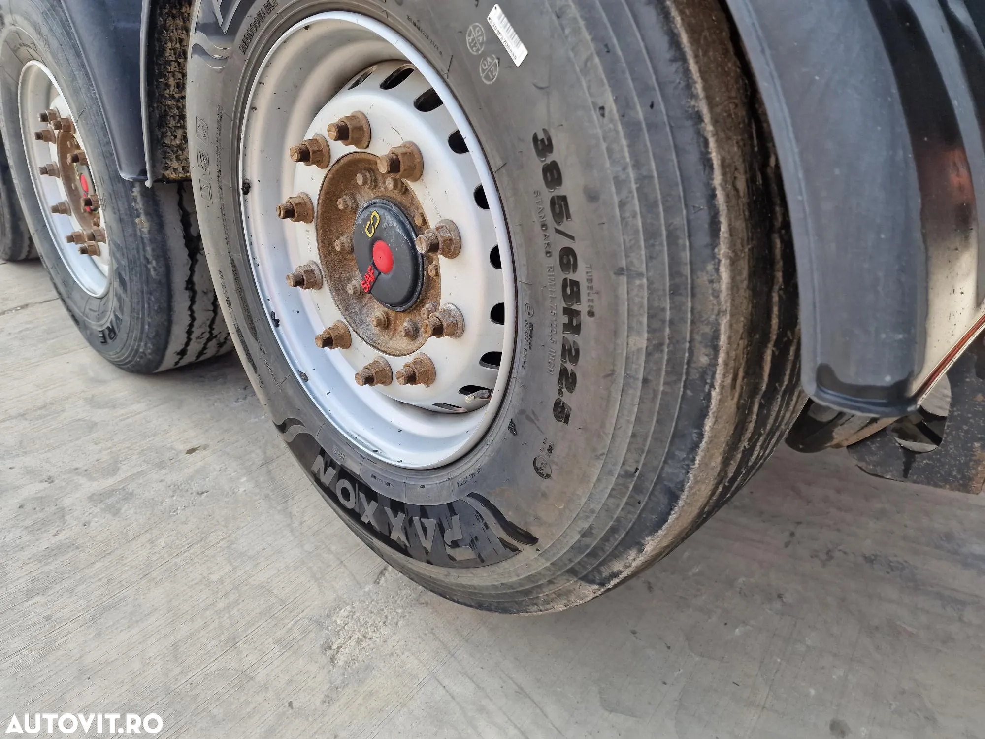 Meiller 28mc, axa liftabila, scena vizitare, 6,3t, picioare sprijin 21900 Eur+Tva,  anvelope 60% ok, frane disc, bara protectie spate, prelata, otel Hardox, STARE FOARTE BUNA, posibilitate leasing 4 ani, 21.900 EUR+Tva - 8