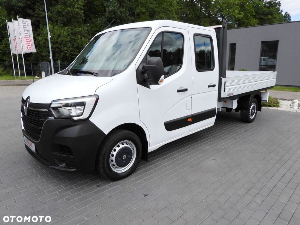 Renault MASTER SKRZYNIA PODWÓJNA KABINA DOKA 7 MIEJSC LEDY KLIMATYZACJA  135KM - 7