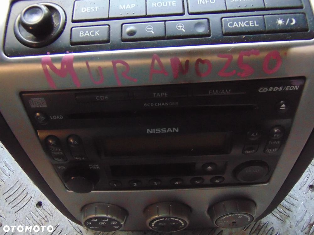 Radio Nissan murano z50 - 1