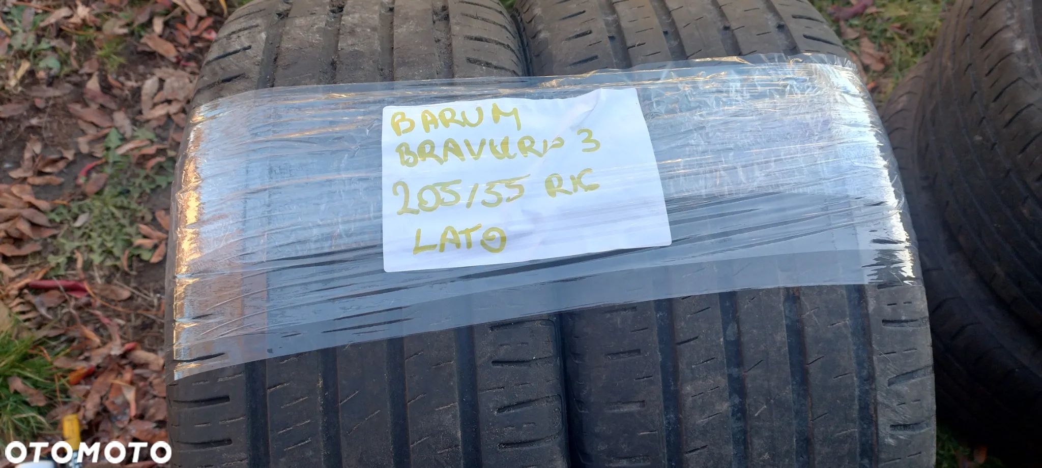 2 opony opona lato BARUM BRAVURIS3  205/55 r16 - 1