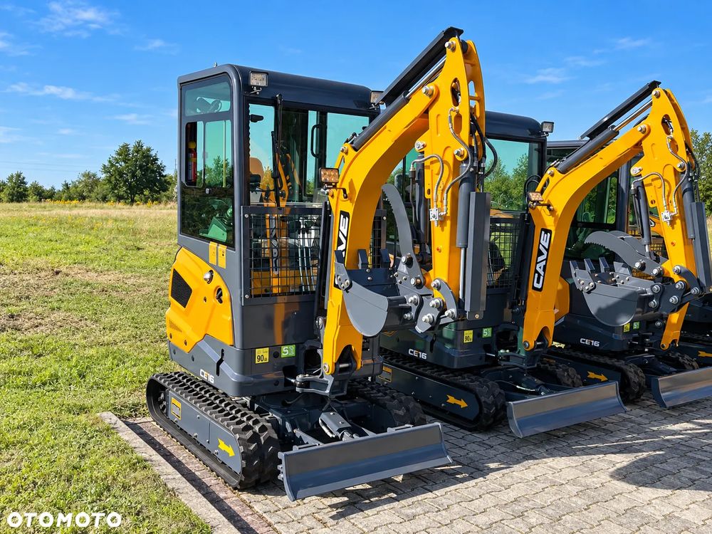 Kubota / LAIDONG CAVE CE16 NOWA Koparka 1.6T 2026r LEASING/RATY - Szybka Decyzja! Kabina, Ogrzewanie, Skrętne ramie, ZESTAW - 12