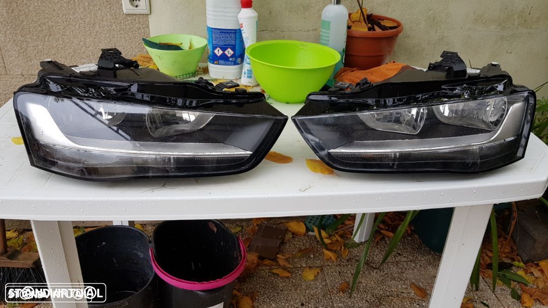Farois halogenio Audi A4 8k facelift originais - 1