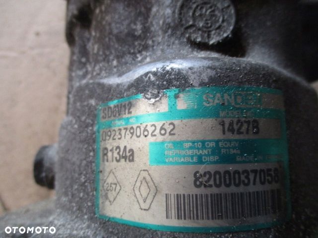 SPRĘŻARKA KLIMATYZACJI CLIO TWINGO KANG 8200037058 - 3