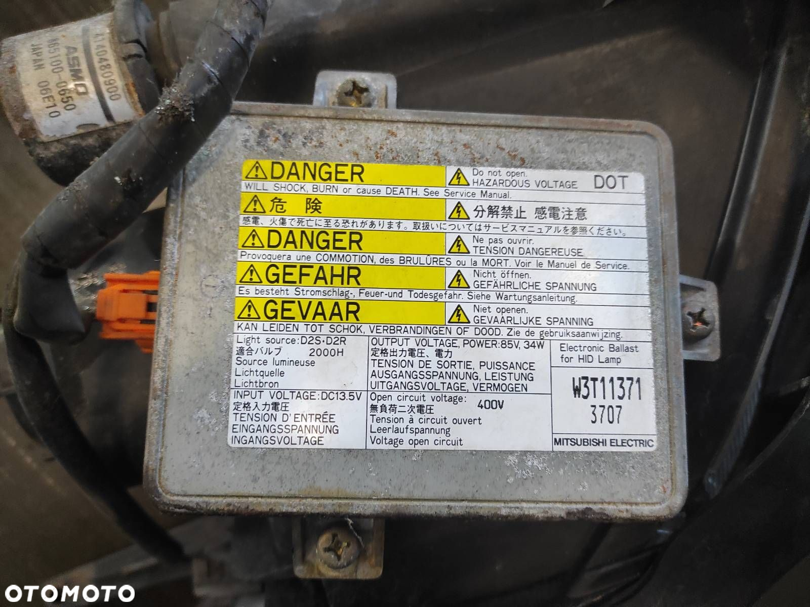 KOMPLETNY PRZÓD XENON MASKA ZDERZAK PRZÓD LAMPY MAZDA 3 I BK 27B - 3