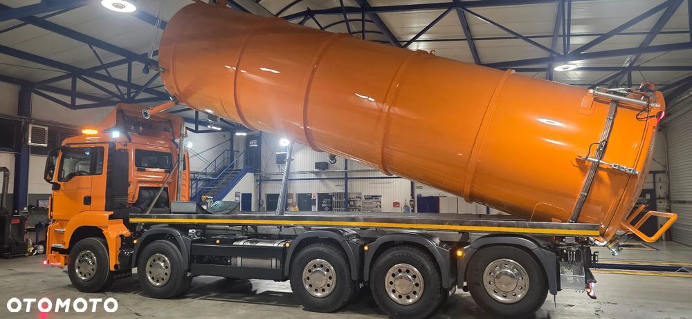 MAN TGS 50.480 Euro5 asenizacyjny 10x4 beczka WUKO cysterna - 12