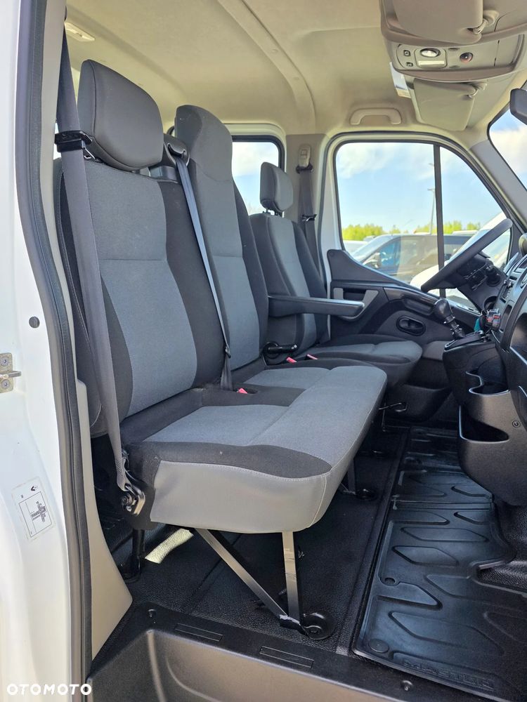 Renault MASTER 2,3 DCI 150 KONNA DOKA BRYGADÓWKA 7 OSOBOWA 3,3M SKRZYNIA KLIMA BLIŻNIAKI DO 3,5T GWARANCJA - 24