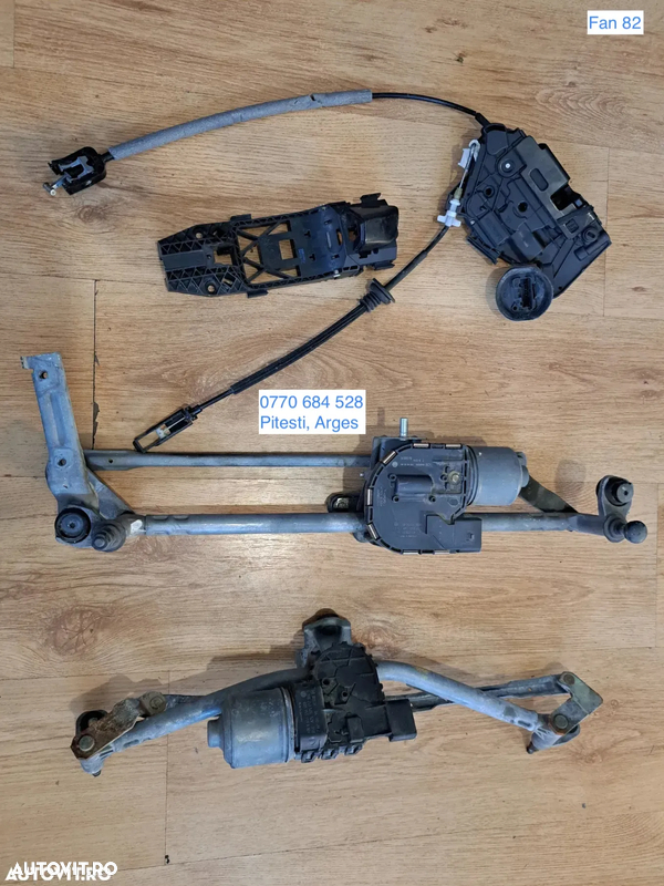 Broasca usa stg spate golf 6 ansamblu stergator fata golf 5, 6 ansamblu stergator vw polo 9N