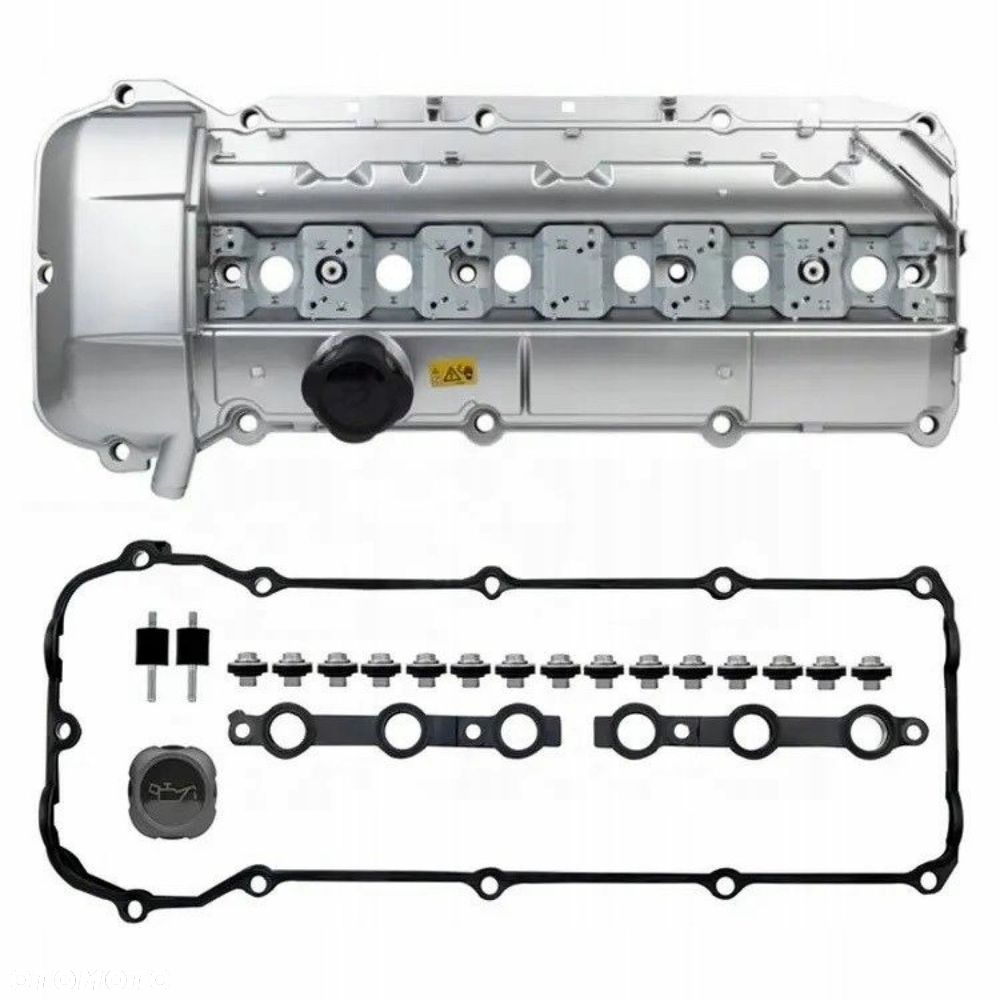 Pokrywa zaworów BMW m54 m52tu 2x vanos ALUMINIOWA przykręcane cewki - 1