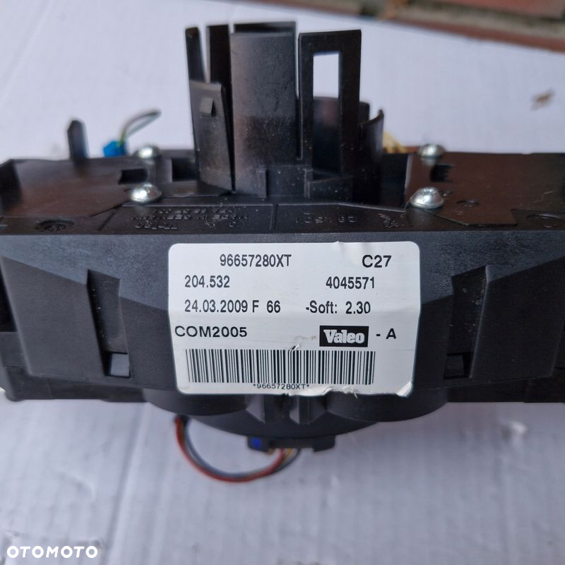 Przełącznik zespolony manetki Peugeot 207 96657280xt - 3
