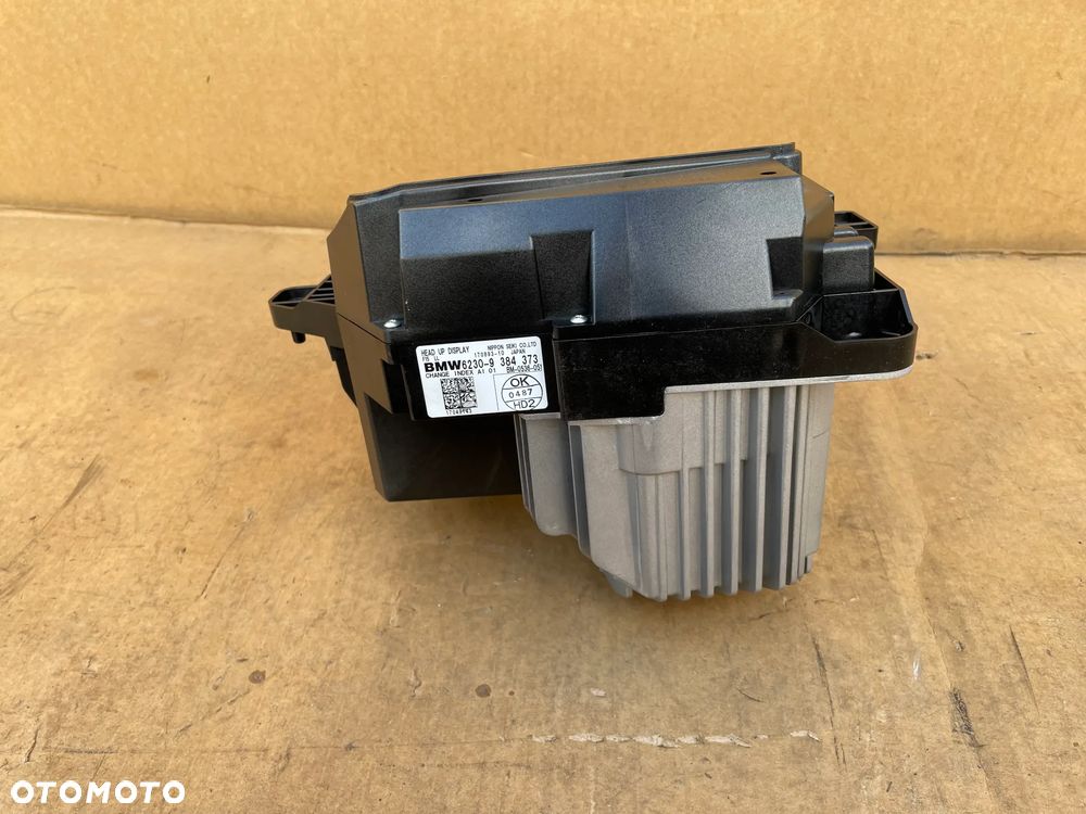 BMW X5 F15 X6 F16 WYŚWIETLACZ HUD HEAD UP ORYGINALNY 9384373 EUROPEJSKI - 4