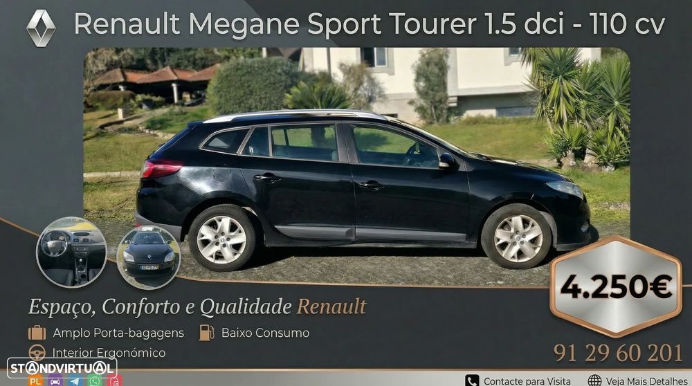 Renault Mégane Sport Tourer 1.5 dCi Dynamique SS - 1