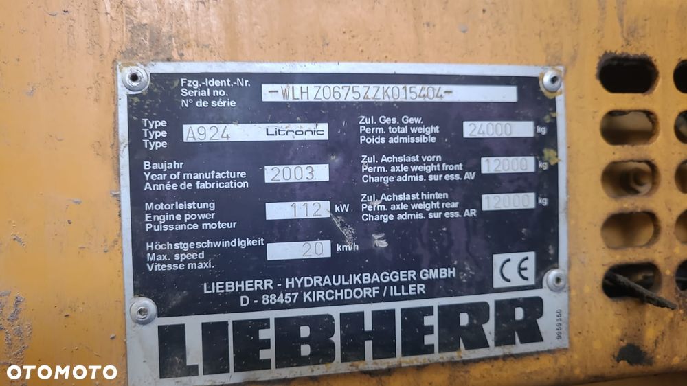 Liebherr A924 - 6