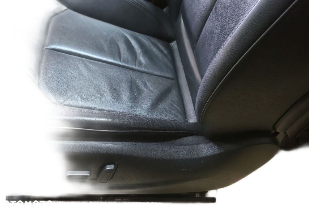 Komplet skórzanych foteli Audi A3 8V Sportback zestaw czarna skóra - 5