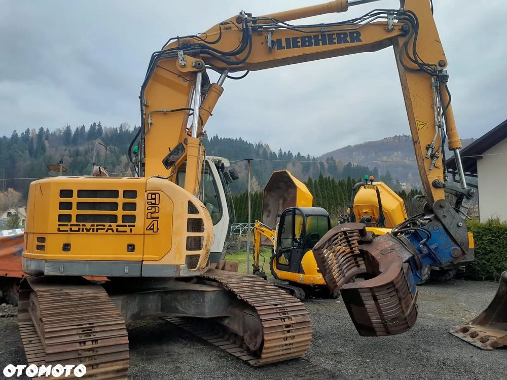 Chwytak hydrauliczny Arden S1201 na dwóch siłownikach obrotowy sortujący waga 1430kg. - 1