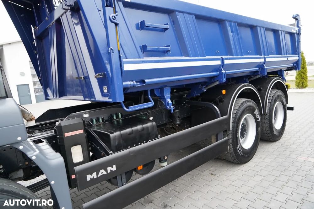 MAN TGA 33.350 / 6x4 / BASCUNĂ / BASCUNĂ HIDRODOXICĂ / MEILLER KIPPER / BORDMATIC / MANUALĂ / IMPORTATĂ - 18