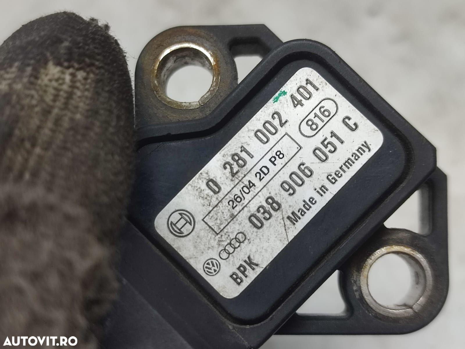 Senzor presiune galerie admisie 1.6 2.0 tdi cay 038906051c Seat Altea - 3