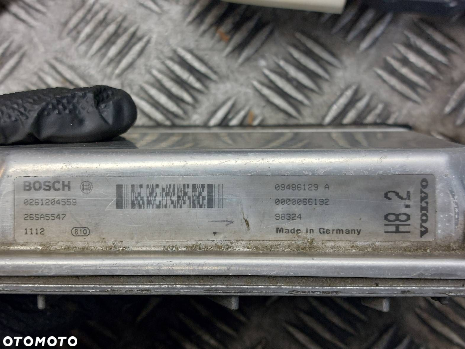 ZESTAW STARTOWY VOLVO S80 I 2.9 24V 0261204559 09486129A 8676284 - 2