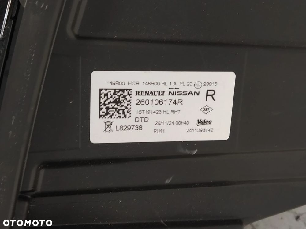 RENAULT MASTER IV V 24- NISSAN INTERSTAR 2025- LAMPY REFLEKTORY PRZÓD PRZEDNIE NOWY ORYGINAŁ - 13