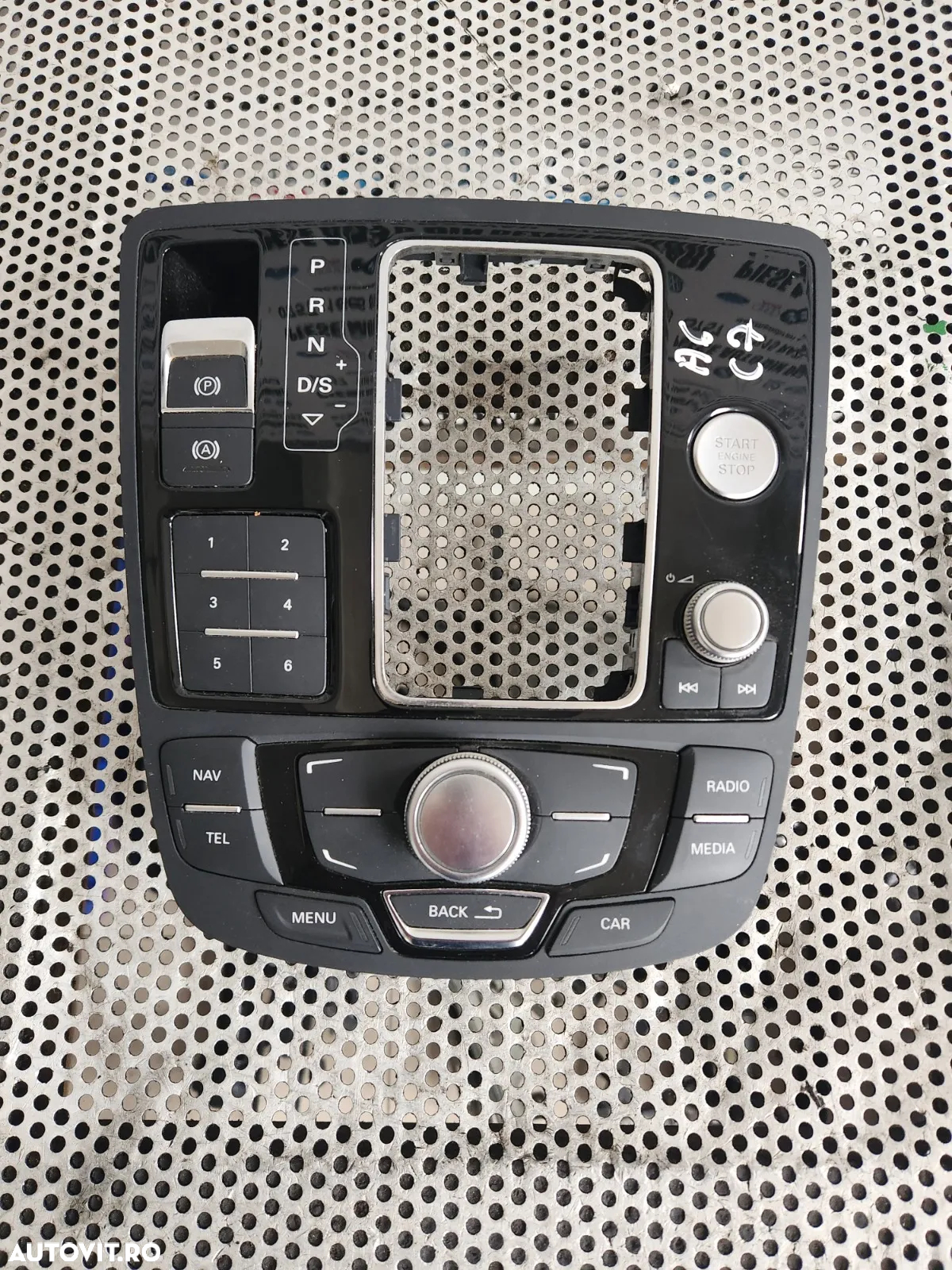 Consola MMI 3G+ Audi A6 4G C7 An 2012-2013-2014-2015-2016-2017-2018 Volan Stanga Cod 4G1919610B - Dezmembrari Arad - 4