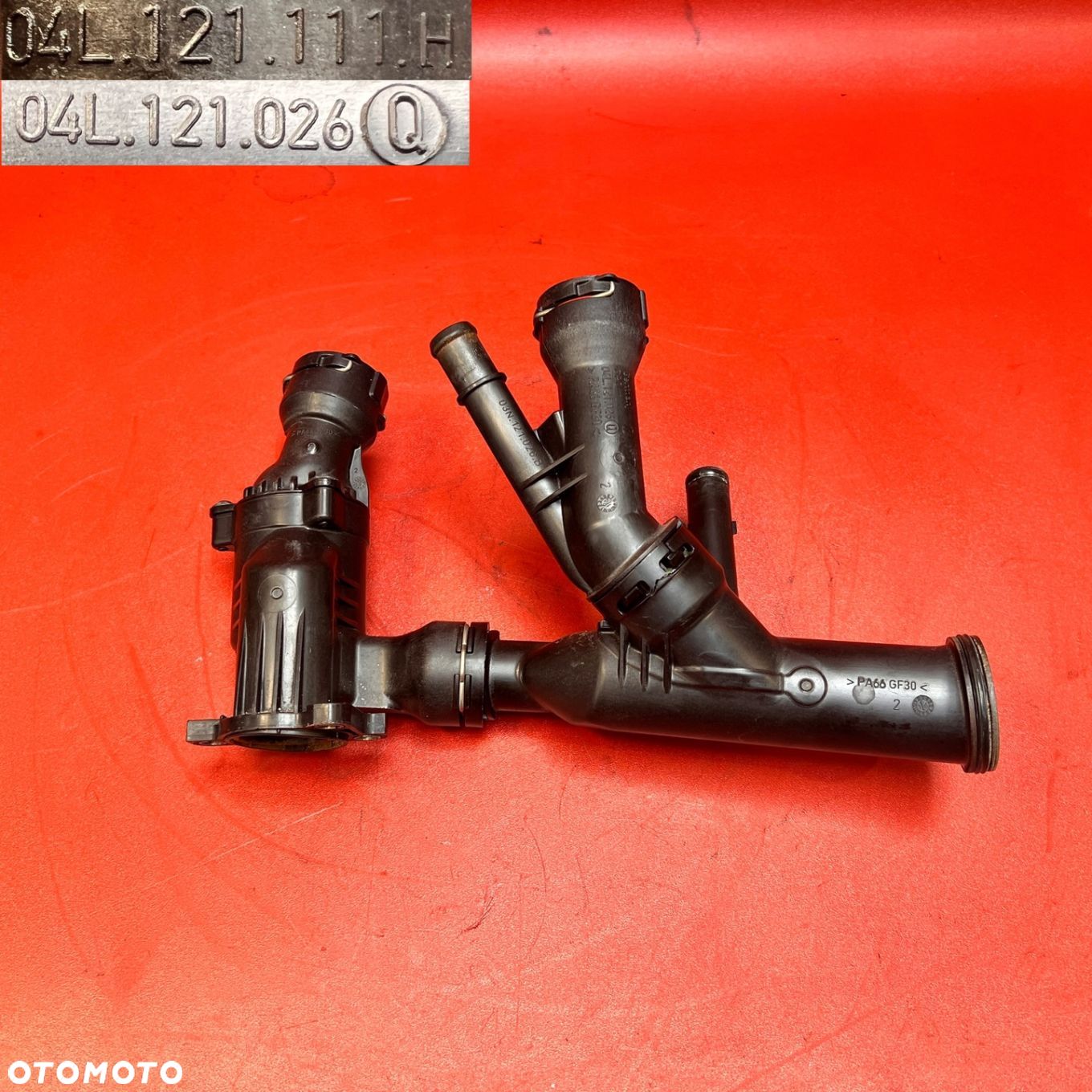 Obudowa termostatu VW Seat Audi 2.0 TDI CRL 2016r 04L12111H 04L121026Q - 1
