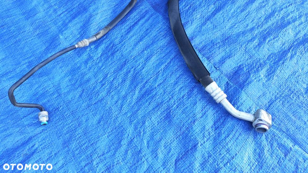 PRZEWÓD PRZEWODY OSUSZACZ KLIMATYZACJI KOMPLET AUDI A6 C6 LIFT 2.0 TDI - 6