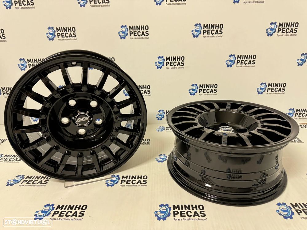 Jantes Look BRAID Win Race em 16 Preto Brilho (5X120) - 4