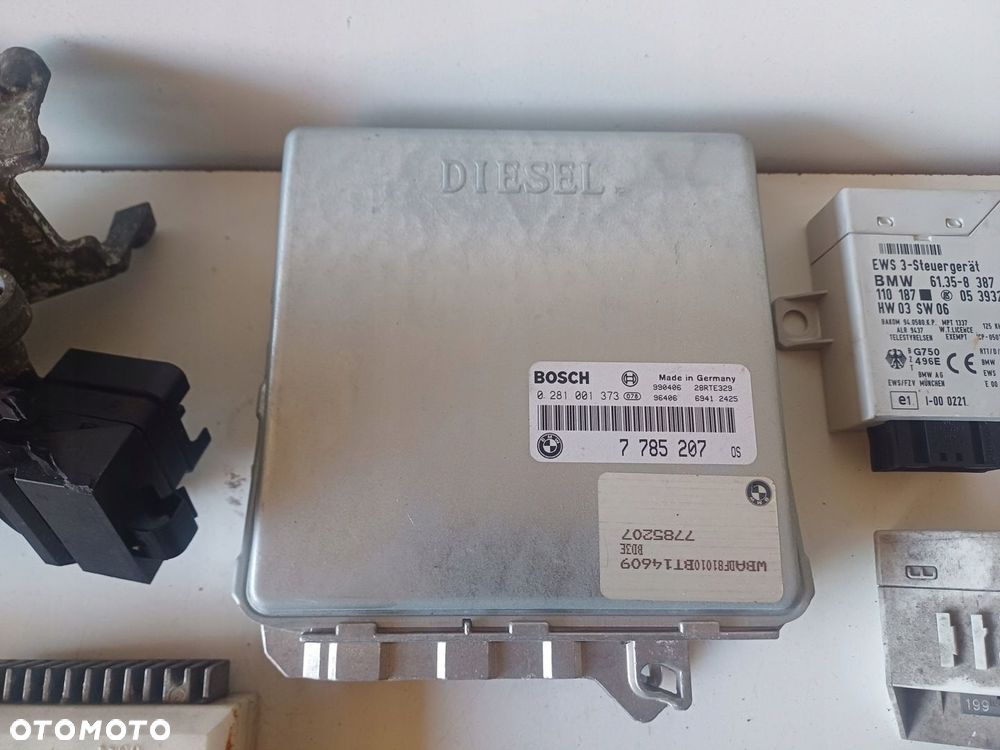 ZESTAW DO ODPALENIA KOMPUTER STEROWNIK BMW 5 E39 2.5TDS - 2