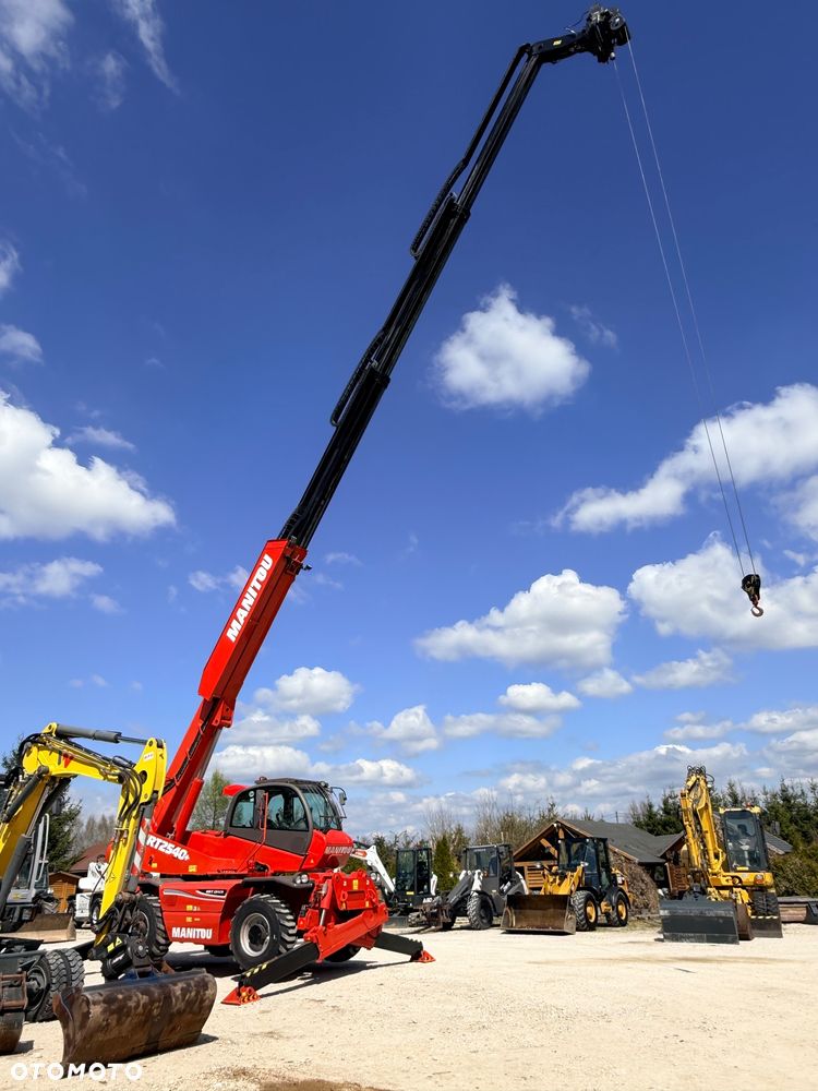 Manitou Ładowarka teleskopowa MANITOU ROTO Mrt 2540 + Privilage 360° obrotowa 2150 2550 1840 PILOT sterowania Kosz Widły manitka silnik Mercedes 2015r Wciagarka dźwig 1 właściciel KLIMA serwisowana Merlo - 22