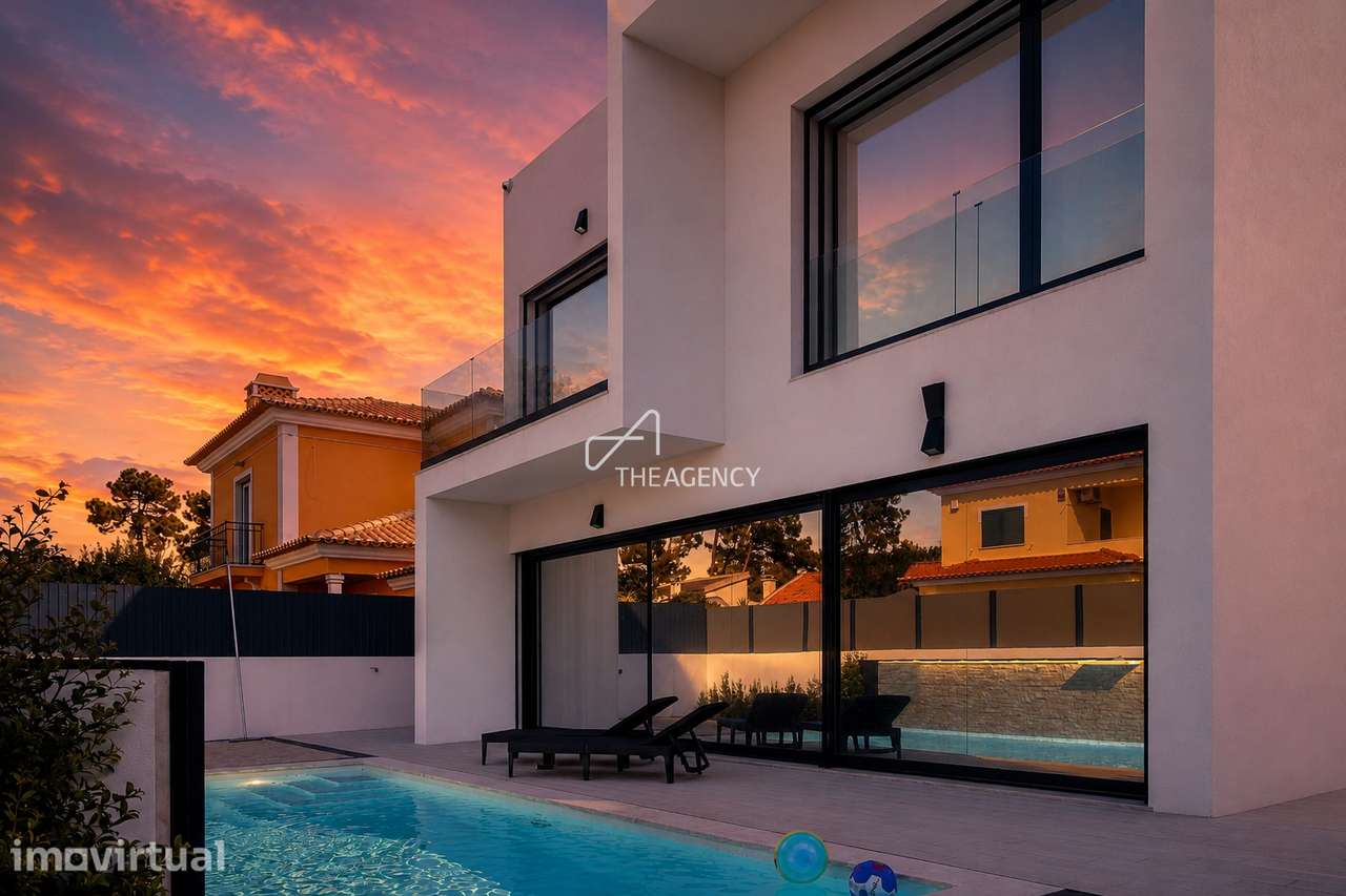 Aroeira | Exclusiva Moradia T4 de Design Contemporâneo com Piscina e a - Grande imagem: 2/37