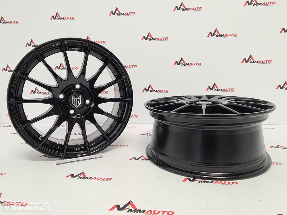 Jantes FOX FX004 Preto Brilho 15 (4x108) - 3