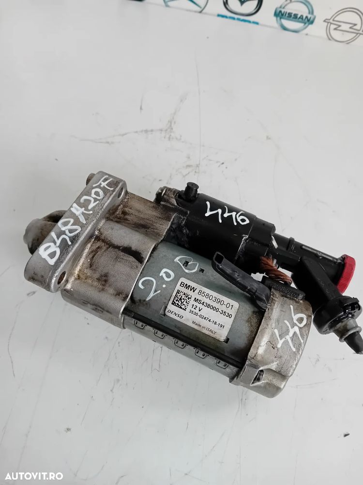Electromotor BMW MINI 2.0 Benzină B48 B48A20F OEM 8580390 X1 X2 F39 F48 F45 F46 F20 F21 - 6