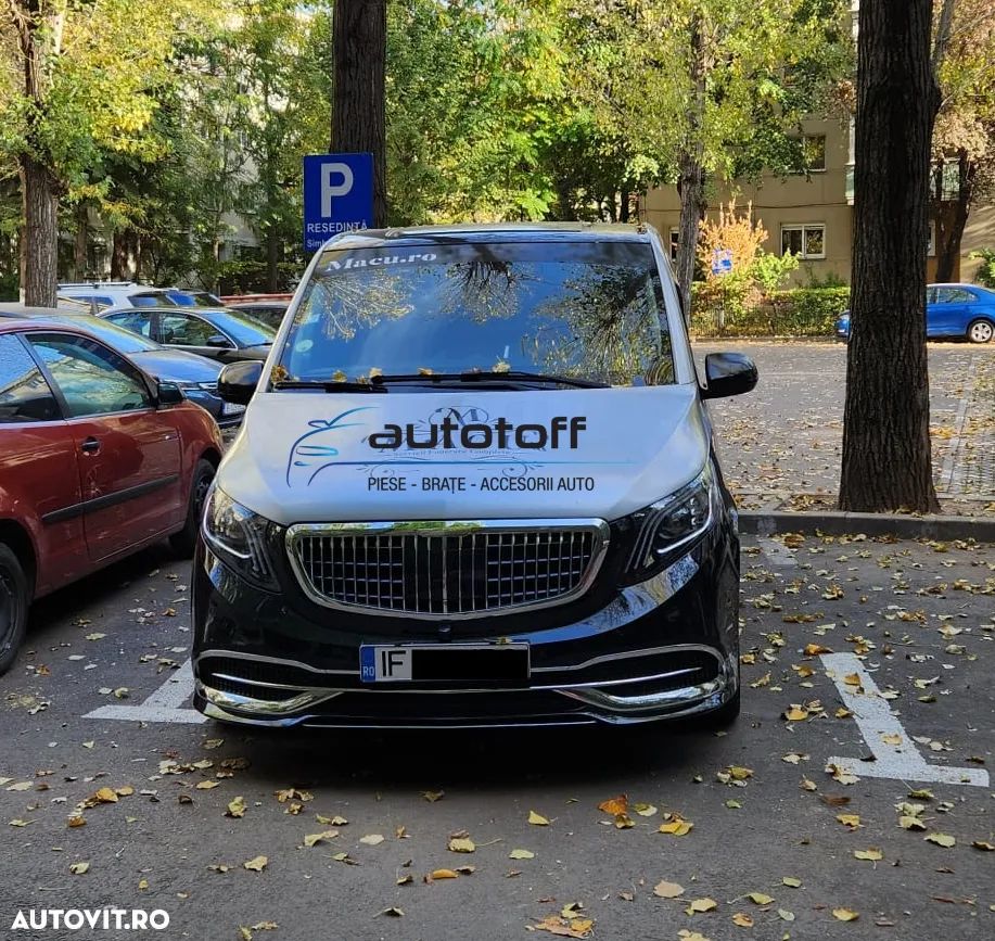 Pachet exterior compatibil VITO V-Class W447 + CAPOTA (2020+) - 2