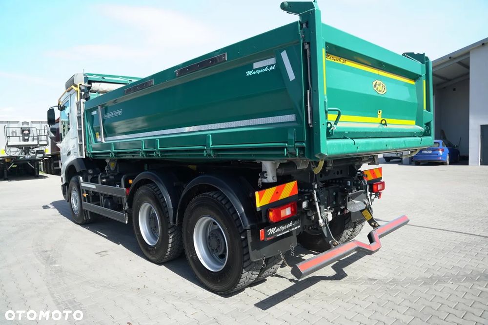 Volvo FMX 420 / 6X4 / WYWROTKA 3 STRONNA / MEILLER / 8 TYS KM / I-SHIFT / EURO 6 / - 18