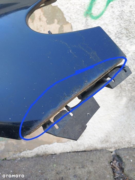 Prawy przedni błotnik prawy przód bmw e 46 e46 sedan touring kombi lift polift schwarz II 2 czarny - 4