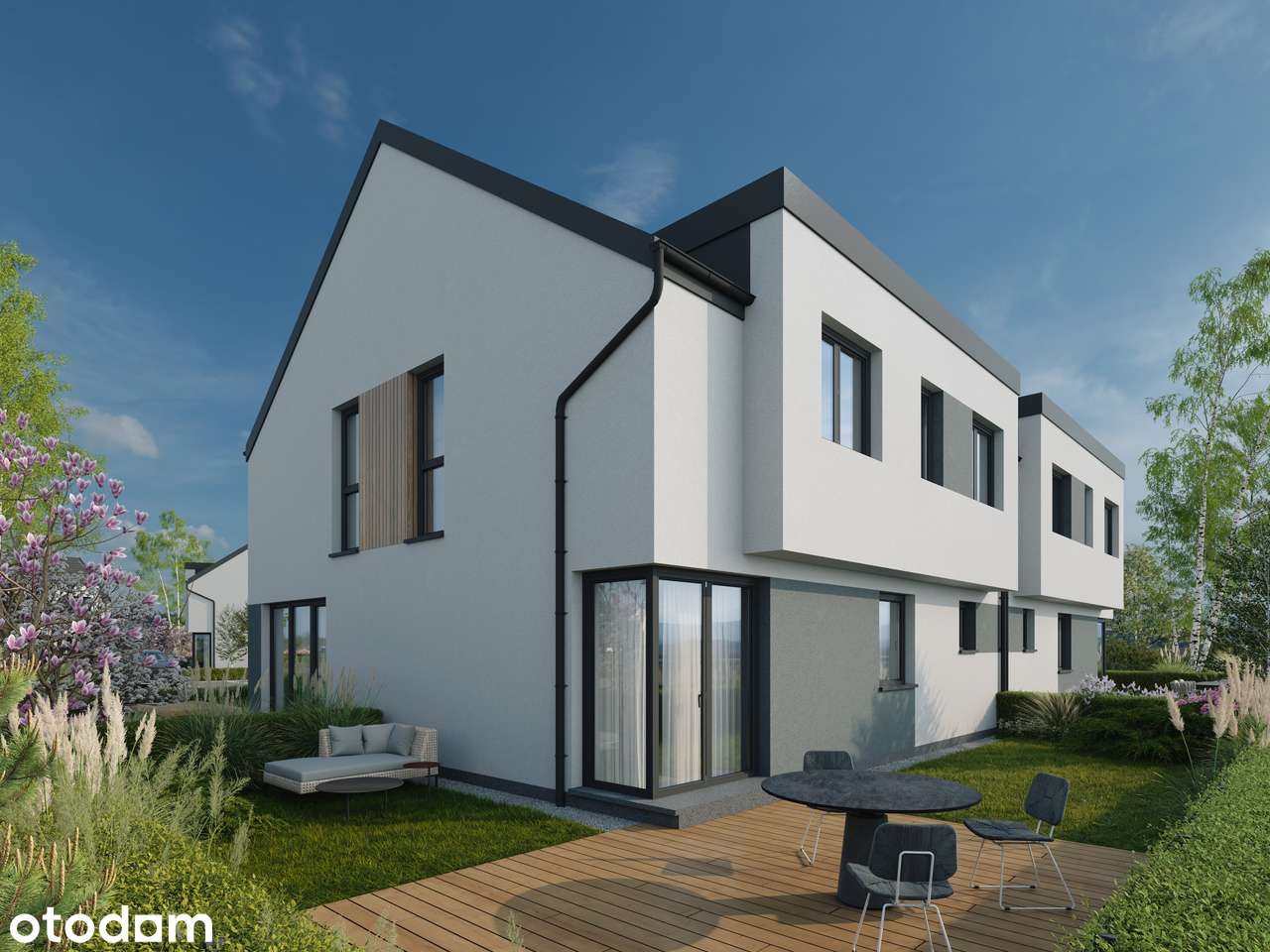 Mieszkanie z dużym ogrodem - 216 m2 i dwoma miejscami postojowymi