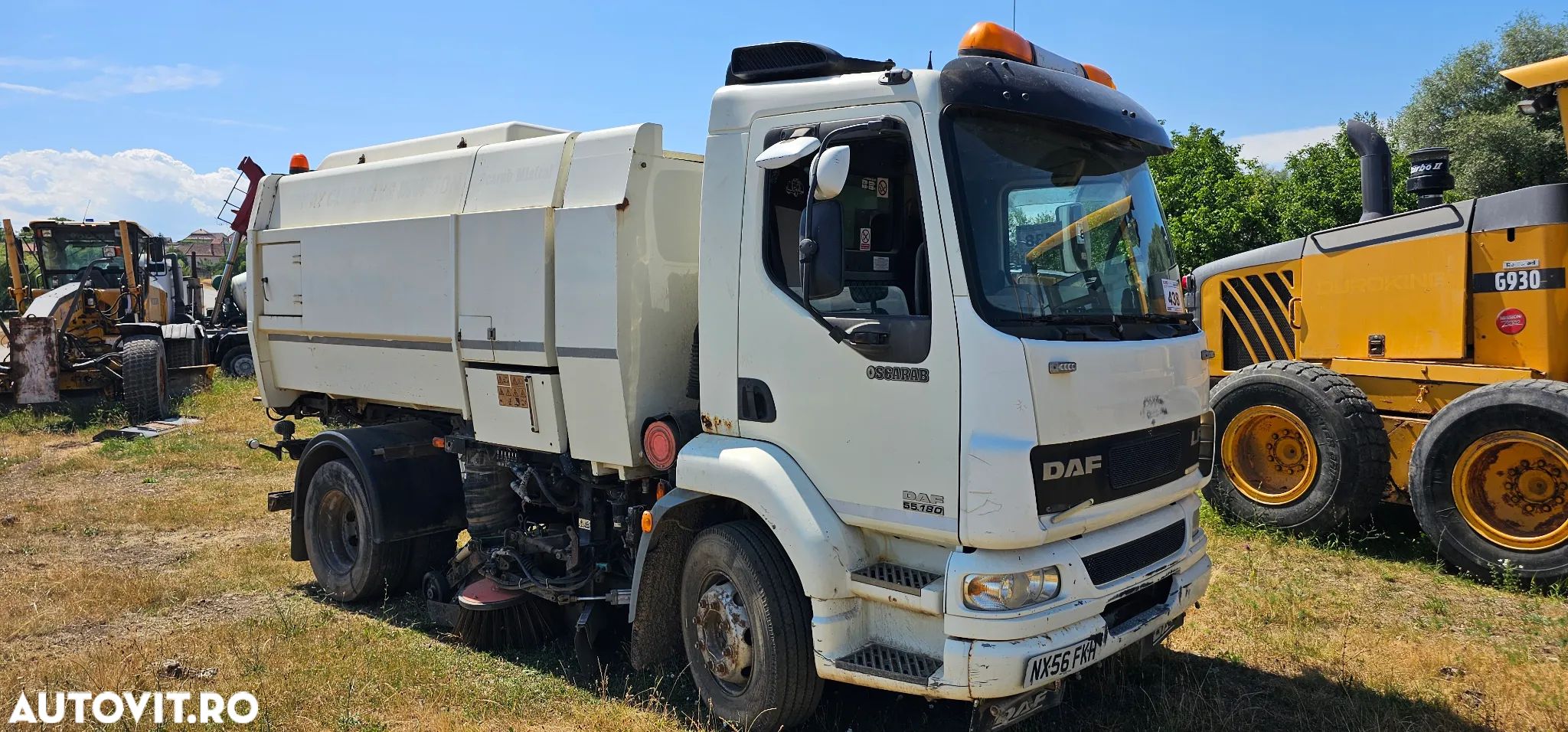DAF LF 55.180 Mătură stradală Scarab - 1